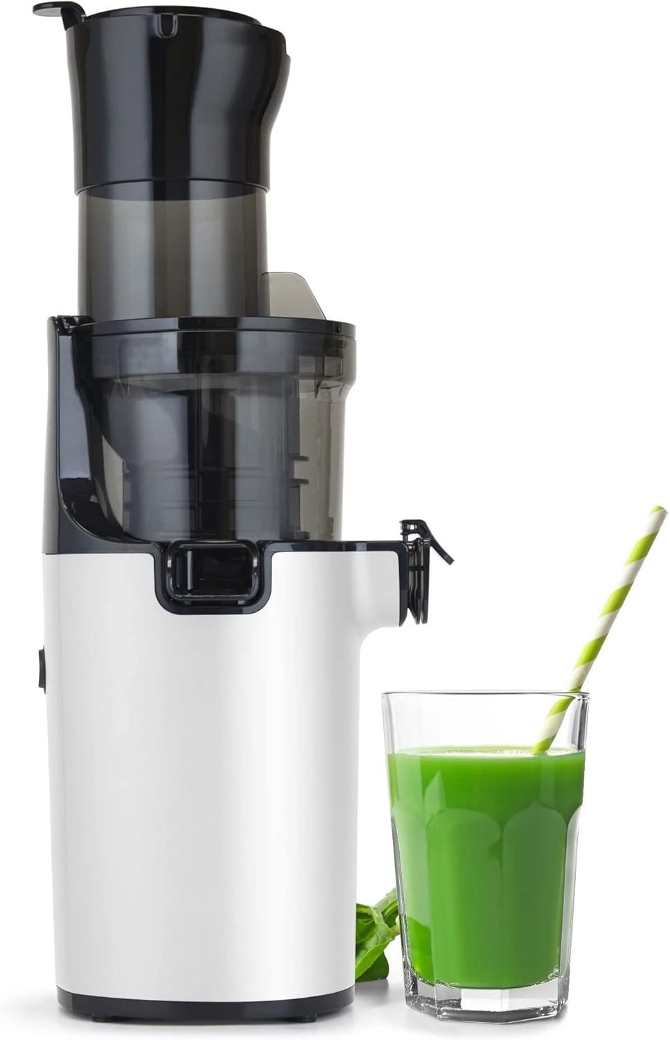 XL Mouth Cold Press Juicer Compact Stainless Steel Easy Clean High Yield