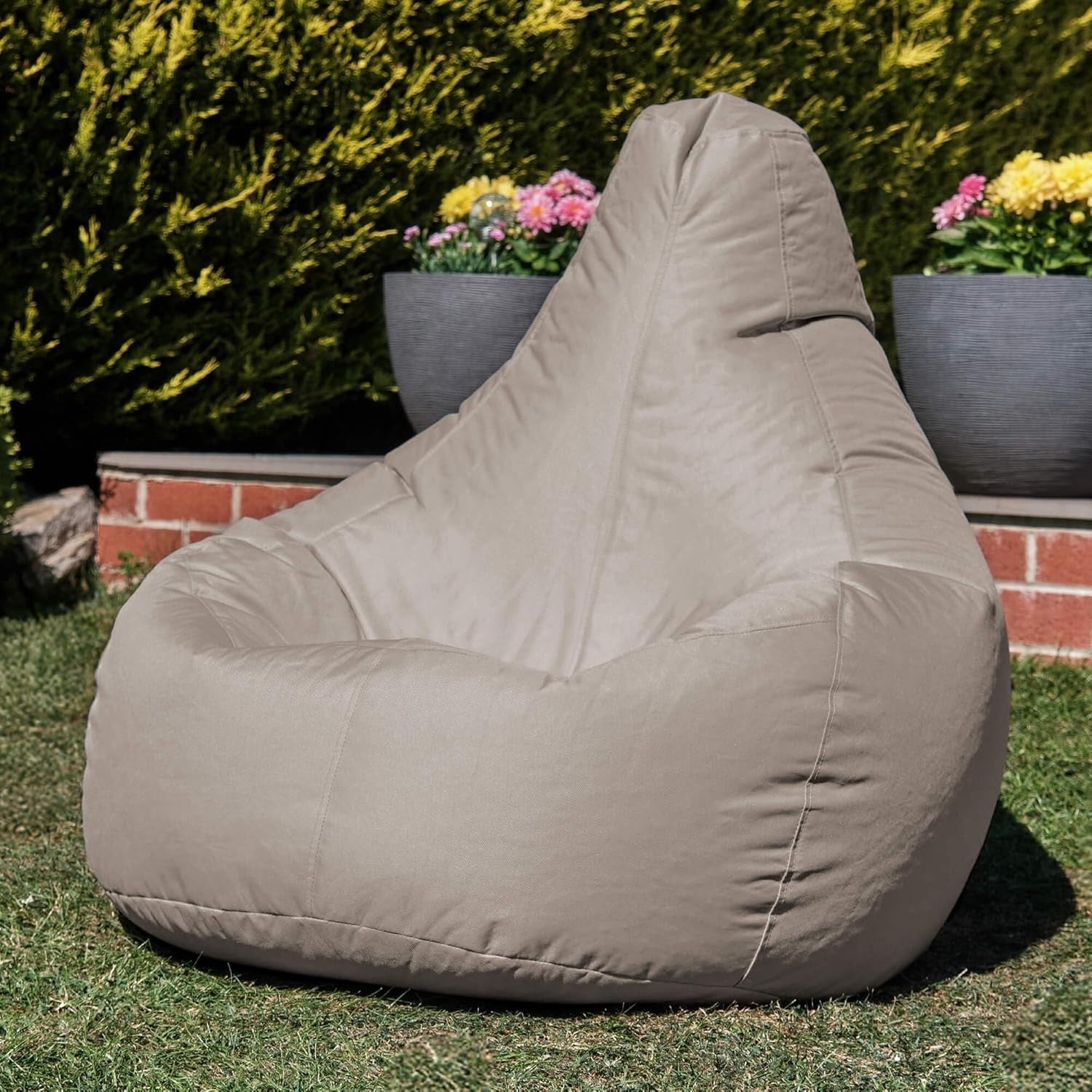 Waterproof Outdoor Bean Bag Chair Recliner Seat Garden Gaming Lounger