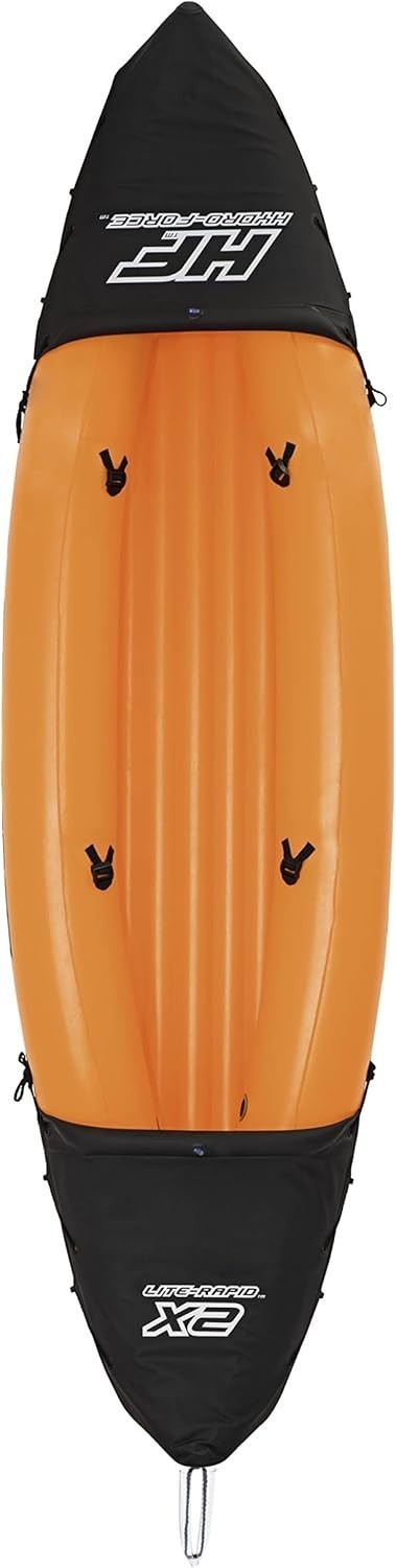 2 Person Inflatable Kayak Set w/ Paddles Pump PVC River Boat