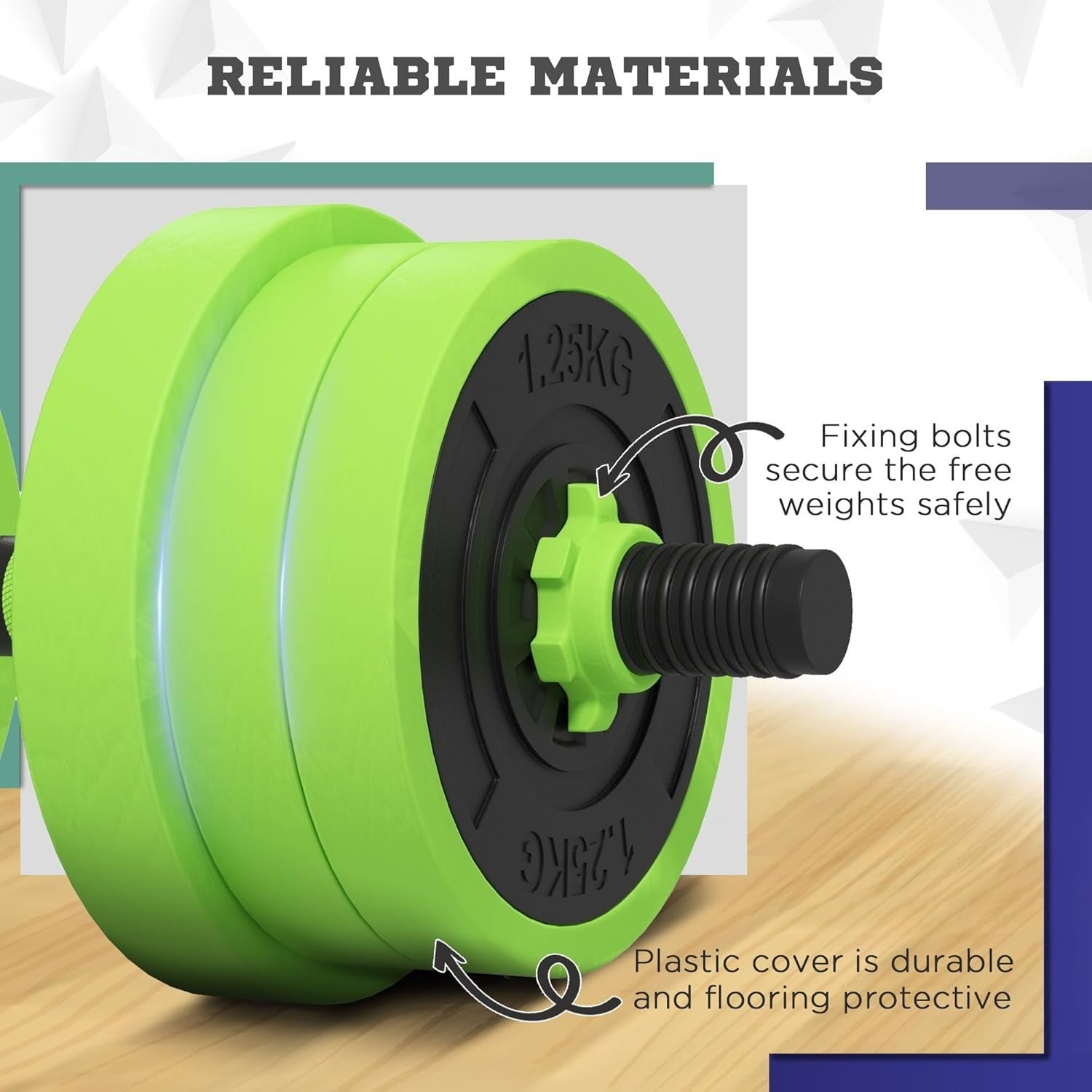 6-in-1 Adjustable Dumbbell Set 20–40kg Barbell Kettlebell Home Gym