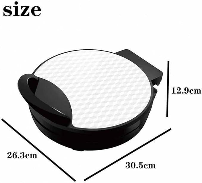 OZTYSGXM 1200W Electric Pizza Maker | 10” Countertop Pizza Oven with Non-Stick