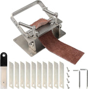 Manual Leather Skiver Machine Adjustable Thickness Leather Peeling Tool