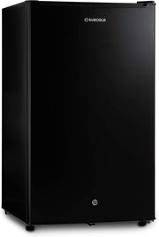 95L Under-Counter Fridge LED Lock & Key Energy Efficient Black