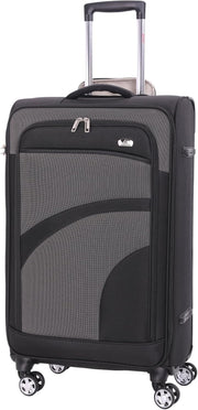26'' Medium Check In Suitcase Lightweight 8 Wheel Eco Travel Hold Luggage TSA