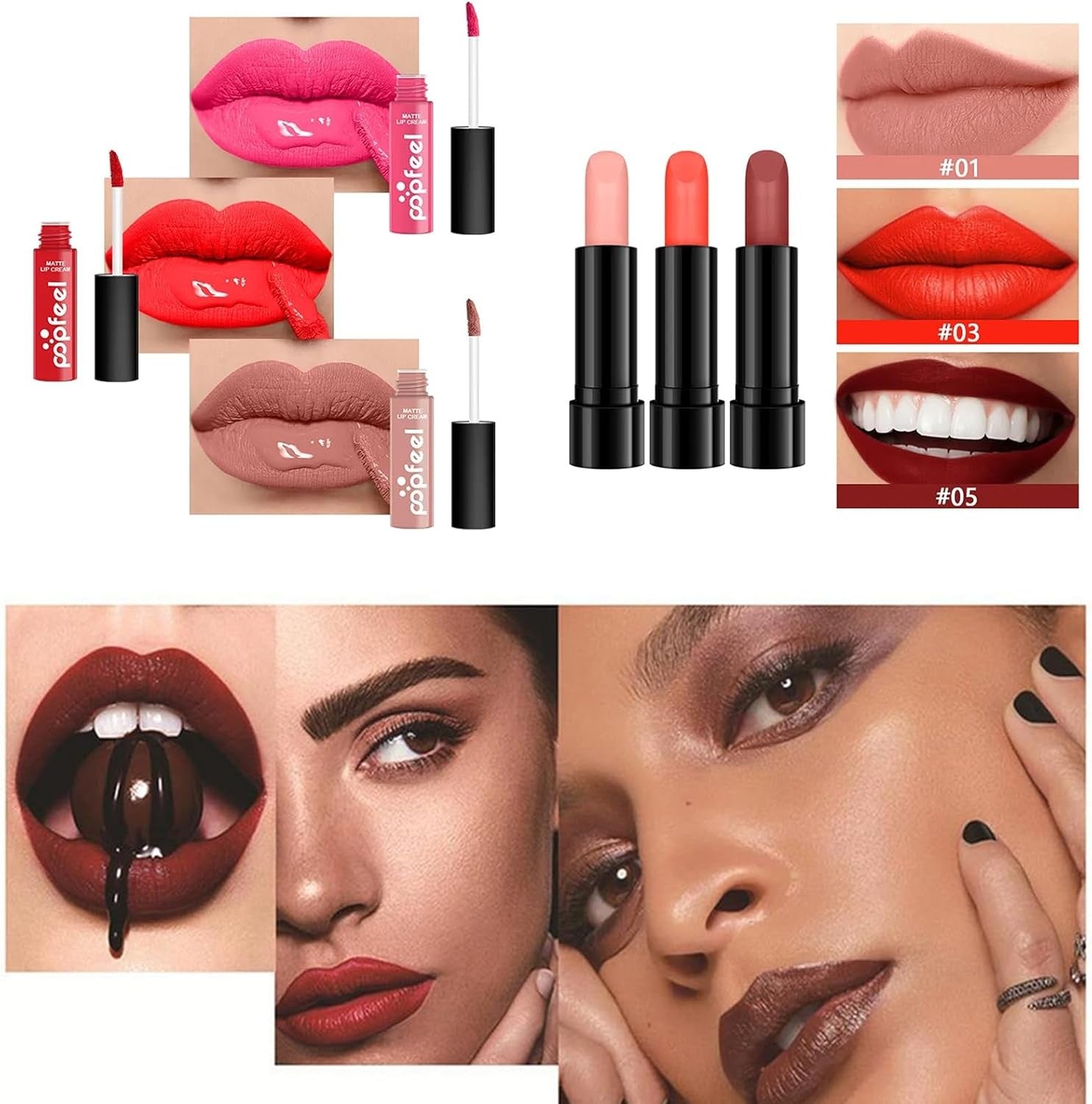 All In One Makeup Kit 27PCS Full Face Set Eyeshadow Lipstick