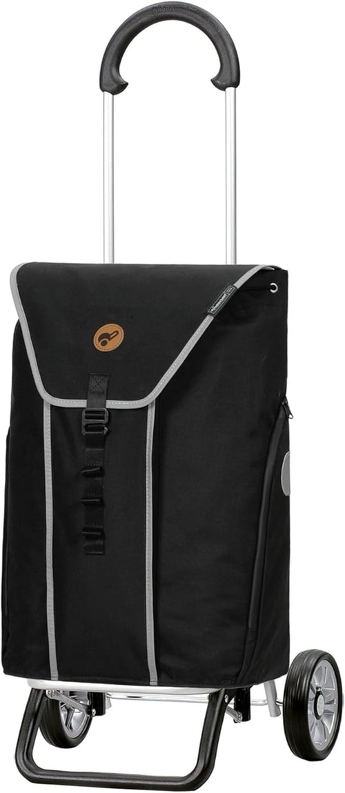 Shopping Trolley Backpack 39L Lightweight Aluminium Foldable Removable Wheels