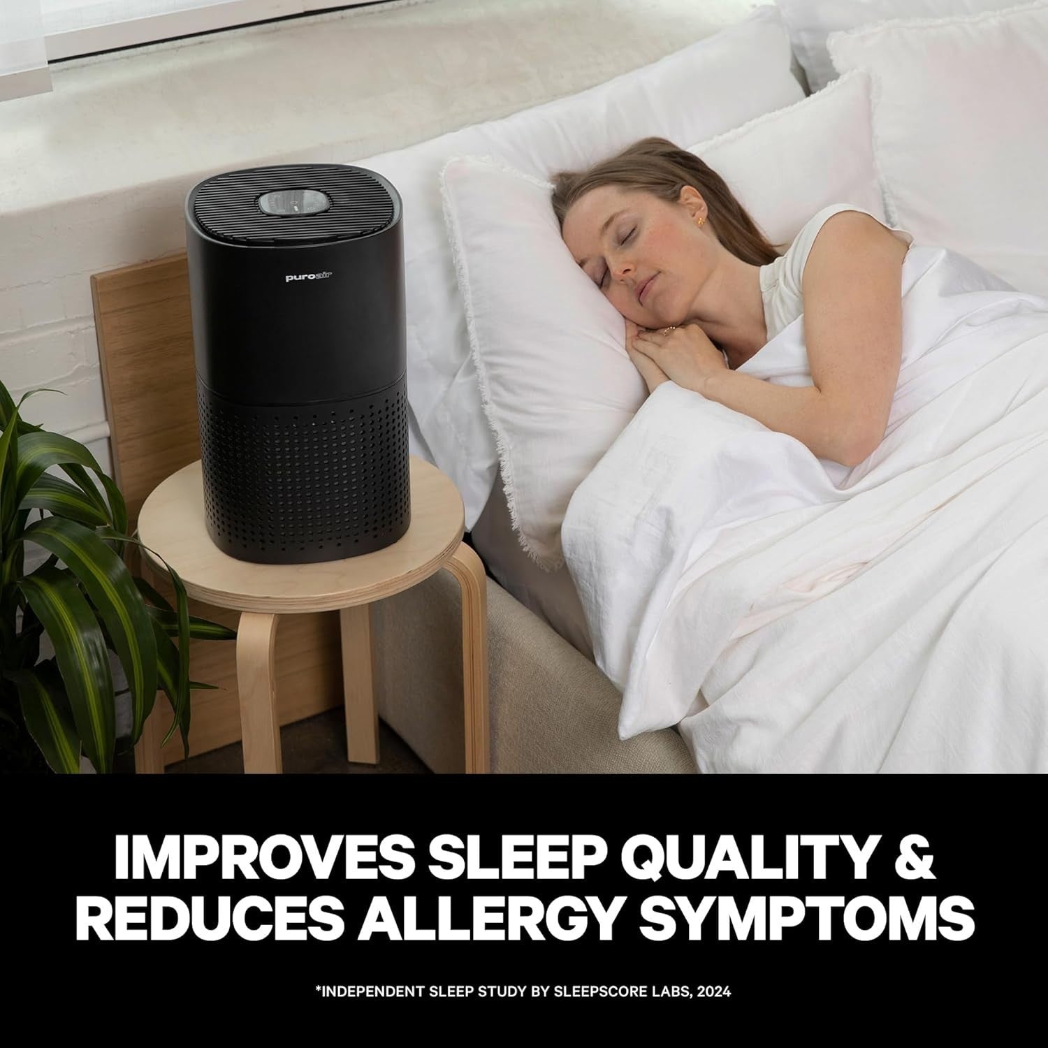 HEPA 14 Air Purifier Large Room 1,115 Sq Ft Quiet Allergy Smoke Odor