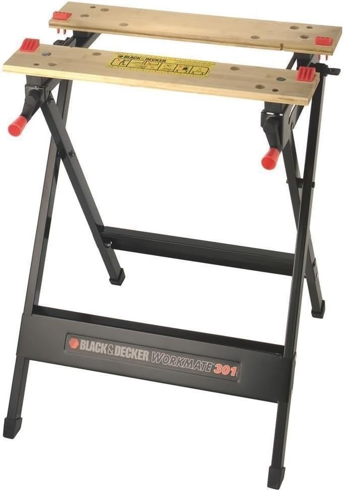 1250W Circular Saw 66mm Cut with Laser + Heavy Duty Workbench Clamp Stand