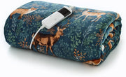 Electric Heated Throw Blanket 140x180cm Sherpa Fleece Auto Off Washable