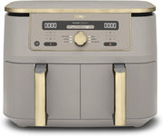 Dual Zone Digital Air Fryer 9.5L 6-in-1 No-Oil Cooking Extra-Large Capacity