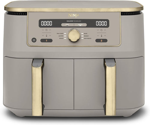 Dual Zone Digital Air Fryer 9.5L 6-in-1 No-Oil Cooking Extra-Large Capacity