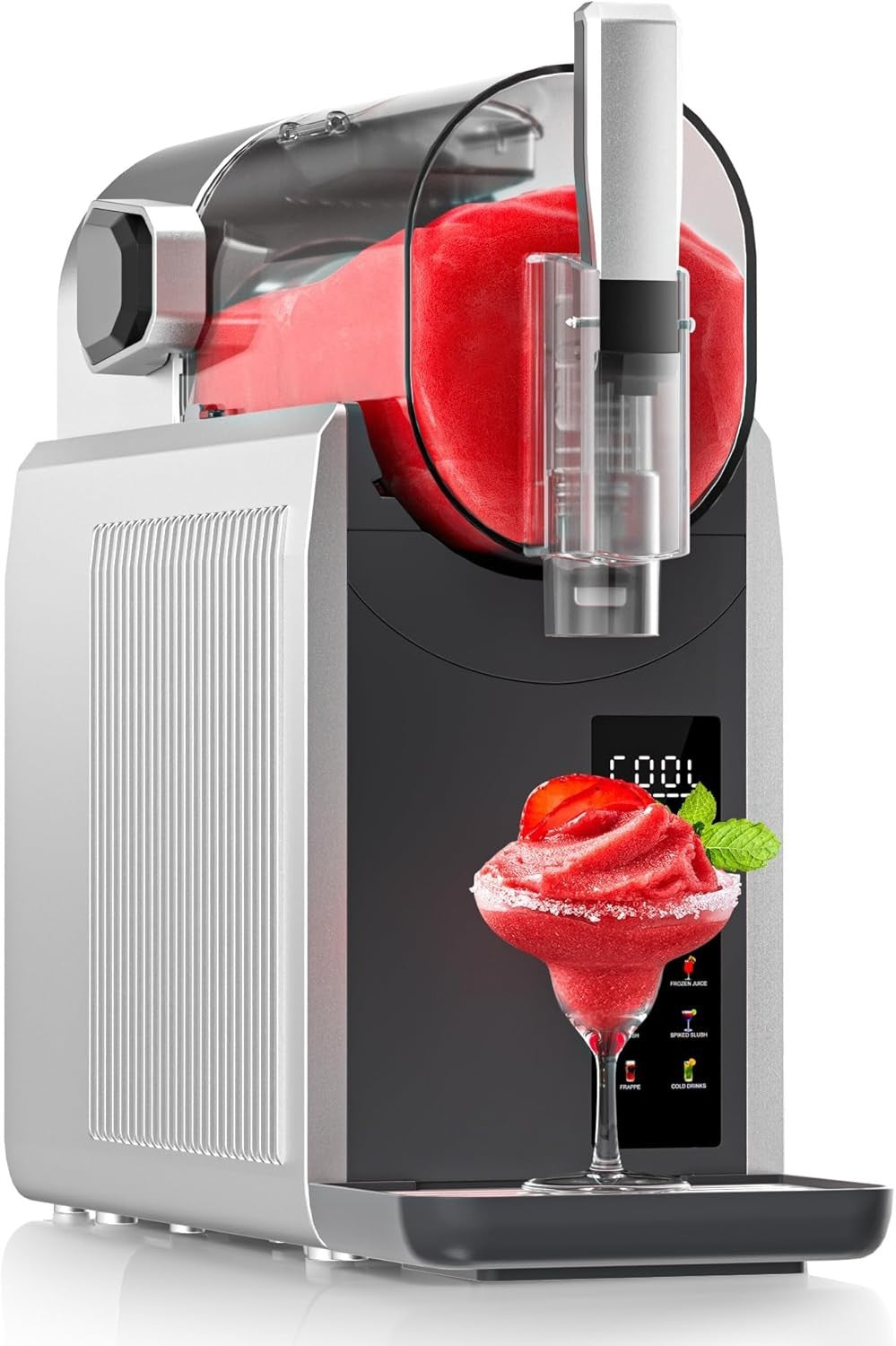 2L Slush Machine No Ice Rapid Chill 6 Presets Frozen Drinks Maker