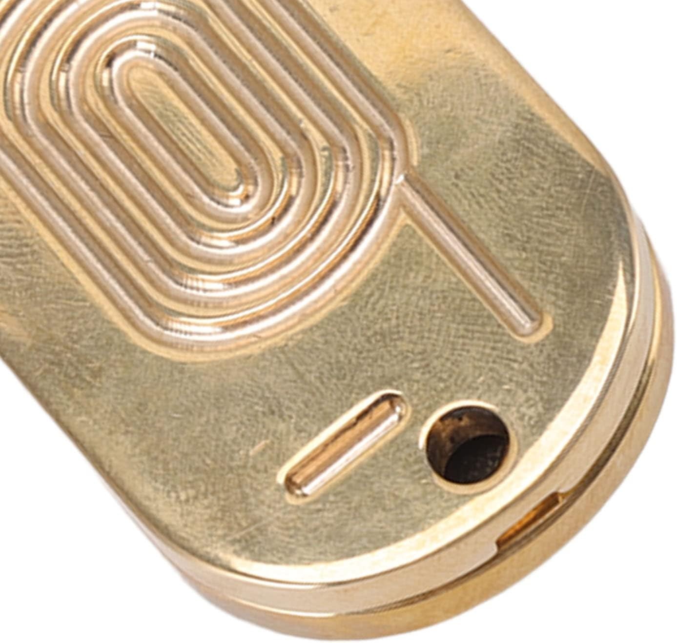 Solid Copper Magnetic Fidget Slider Stress Relief ADHD Office Desk Toy