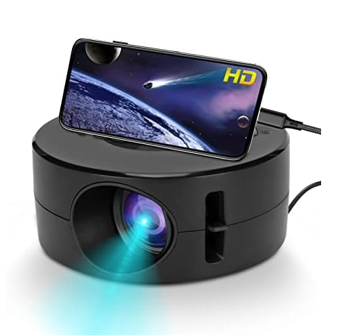 Mini Phone Projector Portable LED Same Screen Kids Home Theater USB