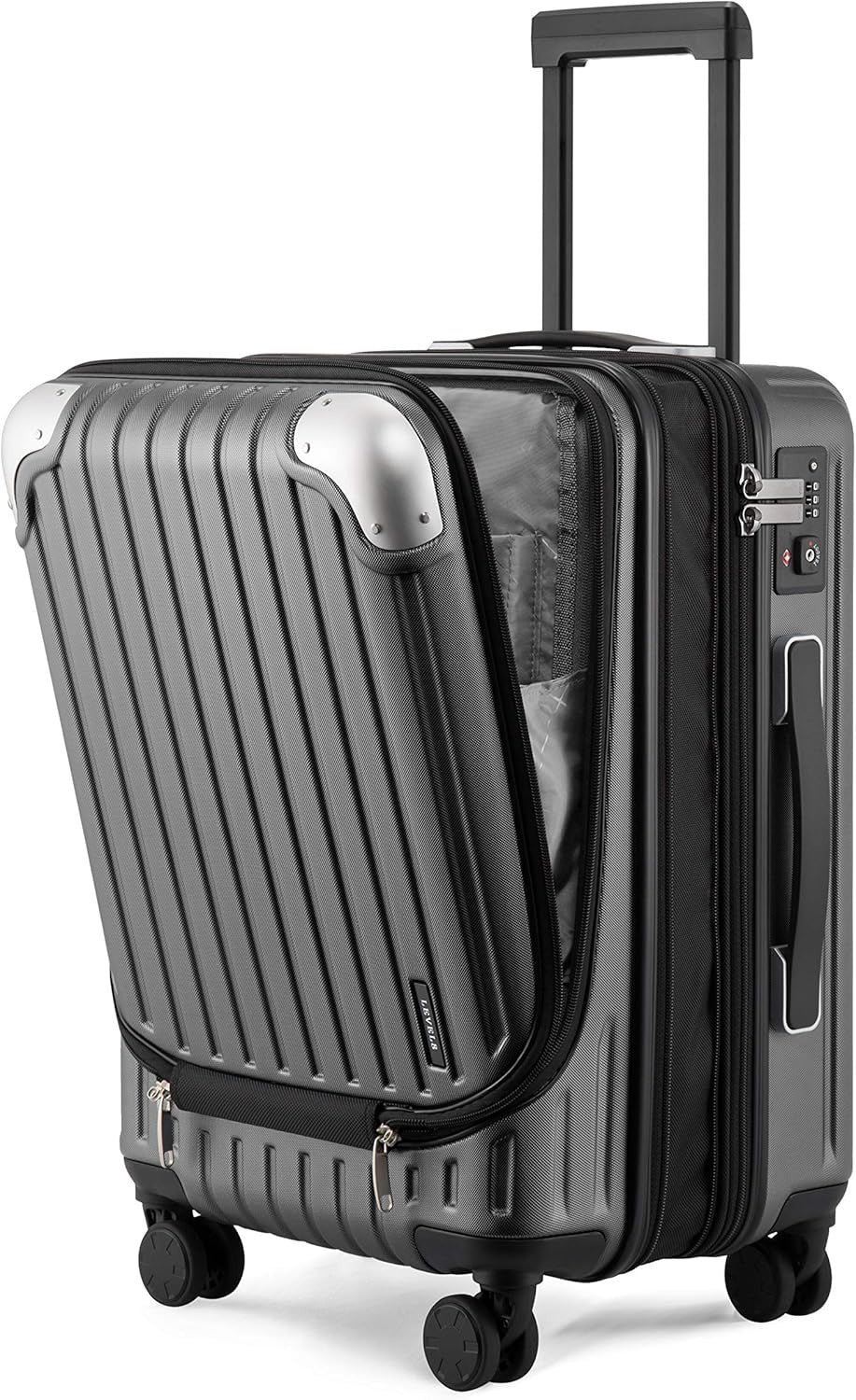 20 Inch Carry On Suitcase Expandable Hardshell Spinner Laptop TSA