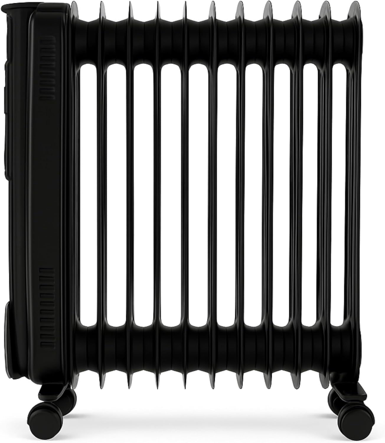 Portable 2500W Oil Heater Radiator 11 Fin Adjustable Thermostat 25sqm Room