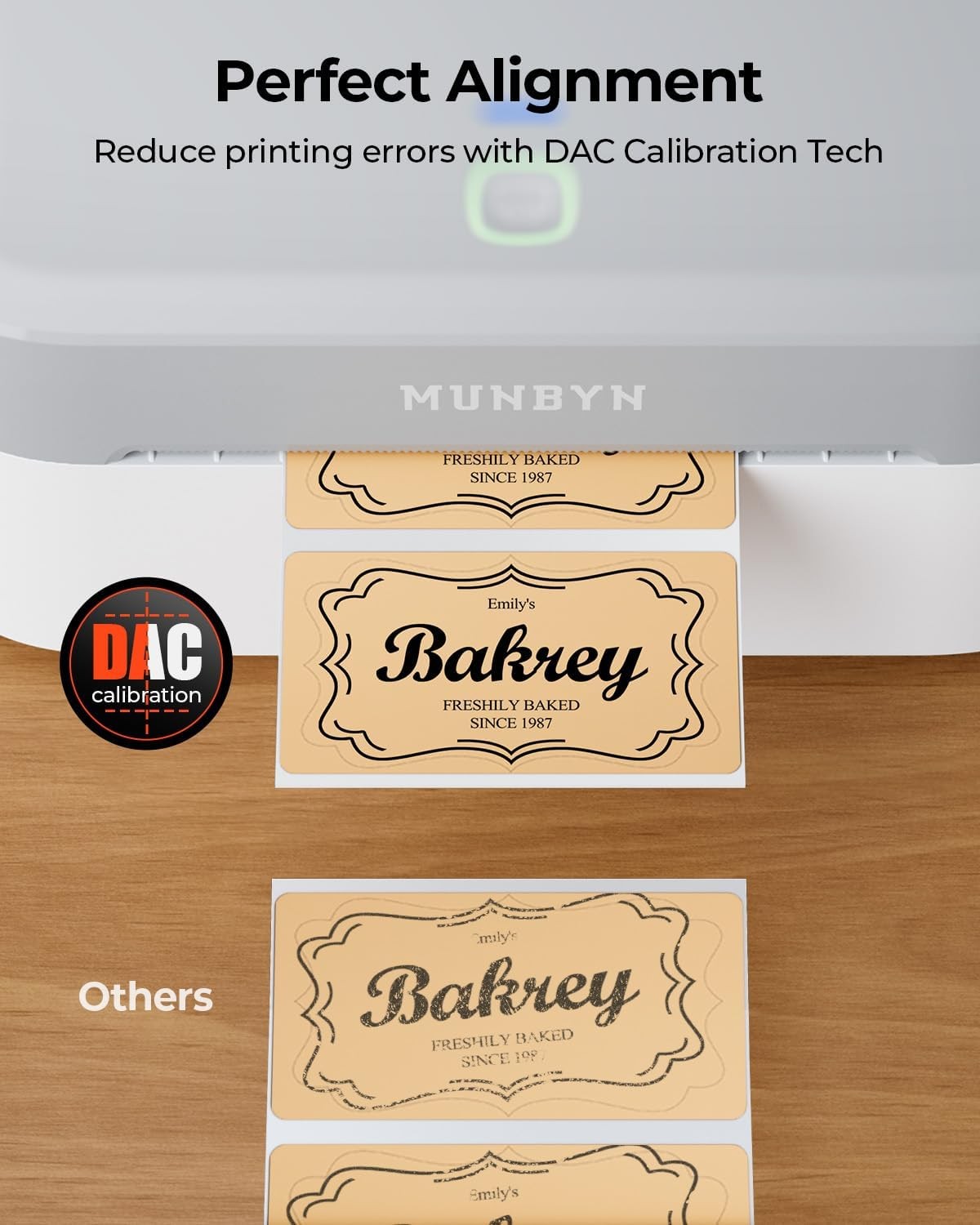 Bluetooth Shipping Label Printer 4x6 Thermal Wireless