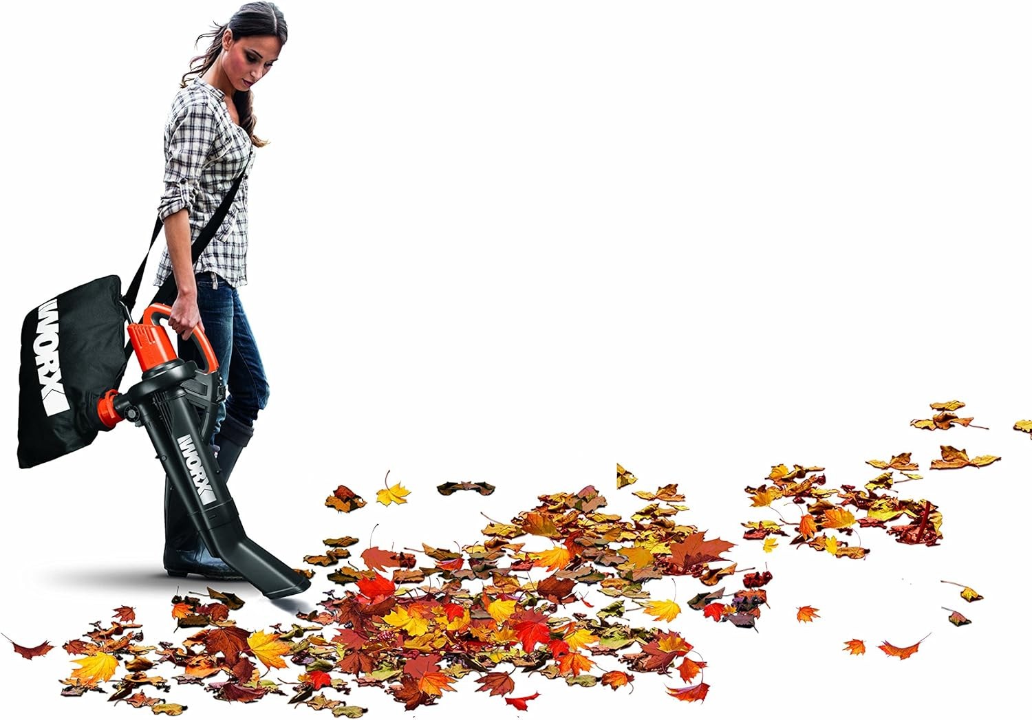 Electric Leaf Blower Vacuum Mulcher 3000W 3-in-1 Garden Cleaner 10m Cable