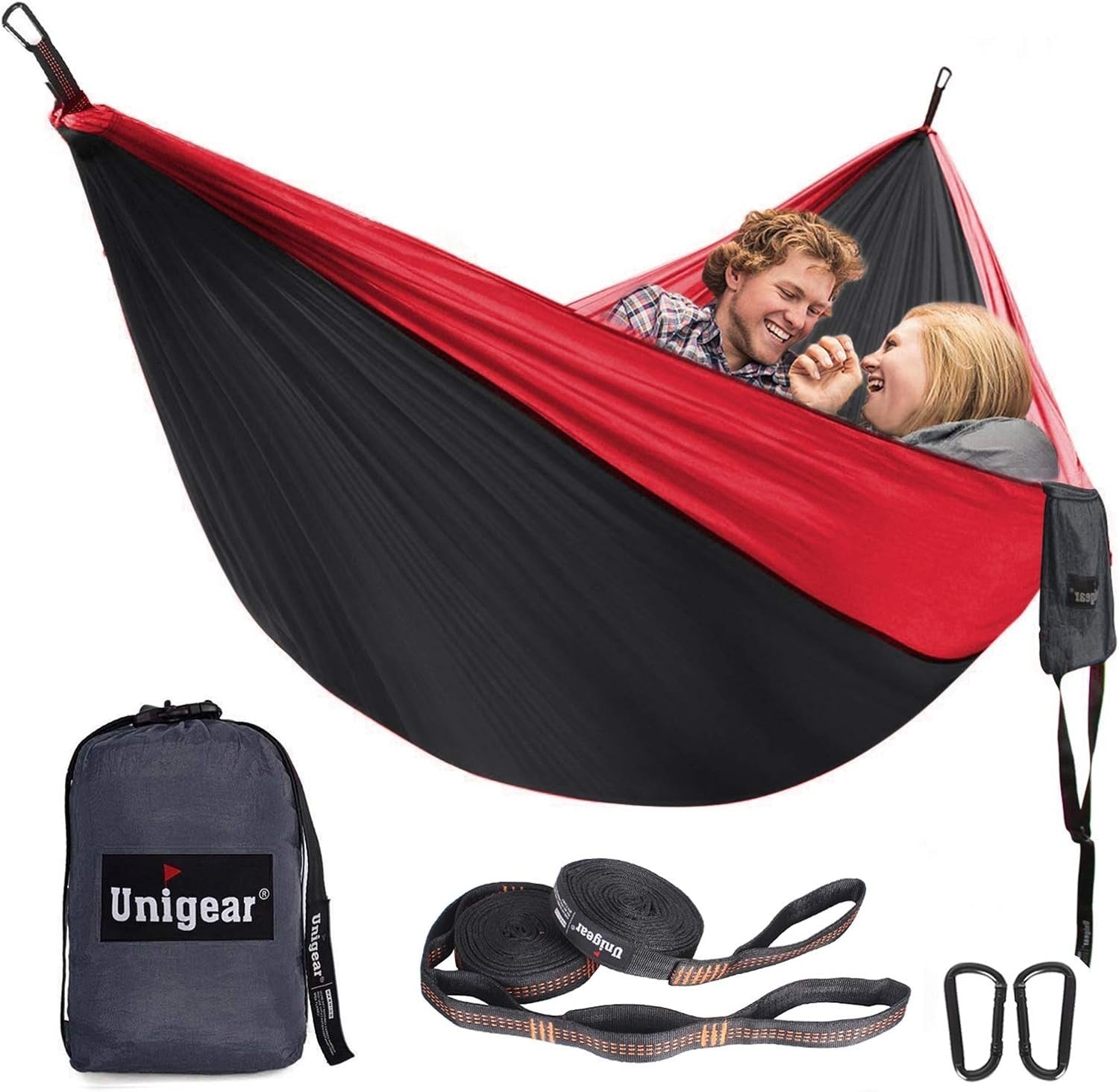 2-Person Camping Hammock 320x200cm with Straps | Portable Lightweight Outdoor