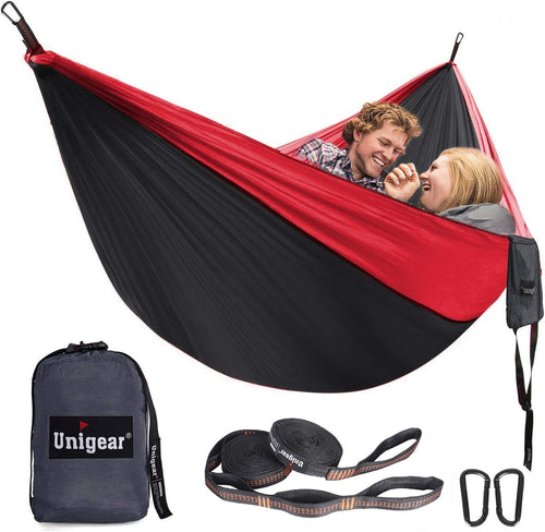 2-Person Camping Hammock 320x200cm with Straps | Portable Lightweight Outdoor