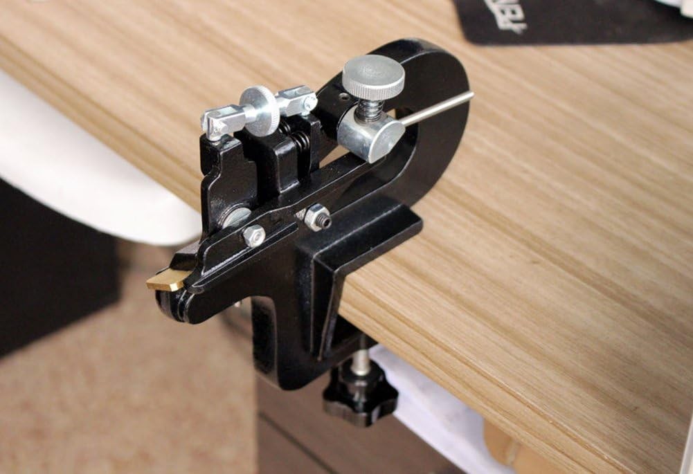 Manual Leather Skiver Paring Machine Craft Leather Splitter Tool Adjustable