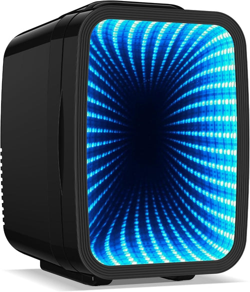4L Mini Fridge Cooler & Warmer Portable LED AC/DC for Bedroom Car