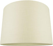 Cream Linen Drum Lampshade 40cm Table Floor Pendant Light Shade
