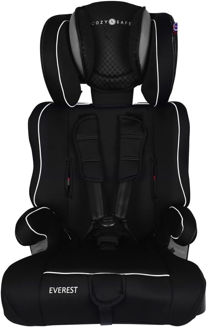 Convertible Child Car Seat Group 1-2-3 9 Months–12 Years High Back Booster