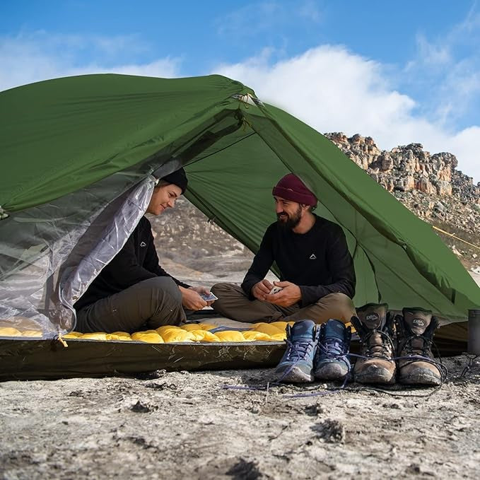Ultralight 2 Man Camping Tent Waterproof Double Layer Hiking