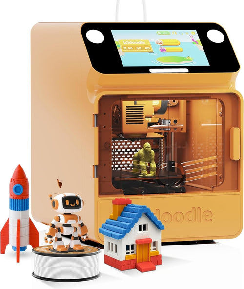 Kids Safe Mini 3D Printer WiFi App Control One-Click Print Touchscreen