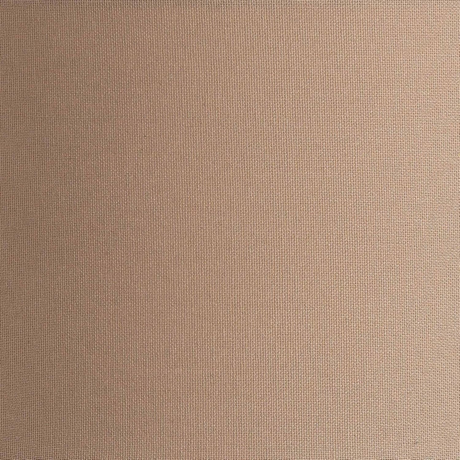 Taupe Drum Lampshade 45cm Cotton Cylinder Lined Table Floor Lamps