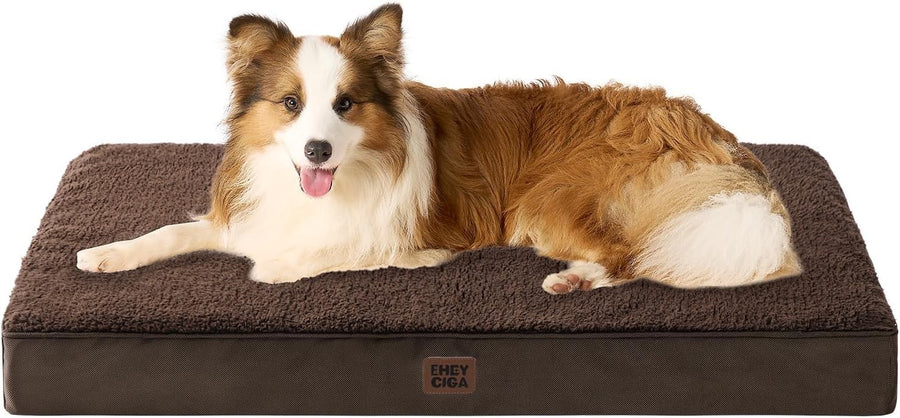 Orthopedic XL Dog Bed 104x68x9cm Washable Cover Non Slip