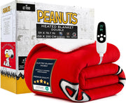 Electric Heated Blanket Double 150x200cm Fleece 9 Heat Timer