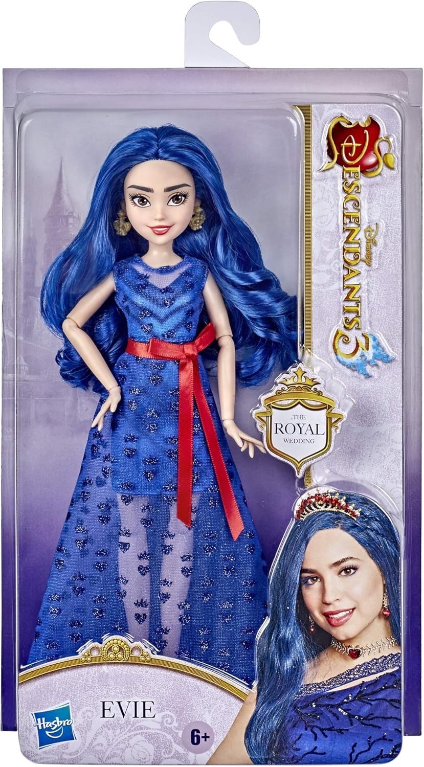 Royal Wedding Fashion Doll Blue Dress Earrings Shoes Gift