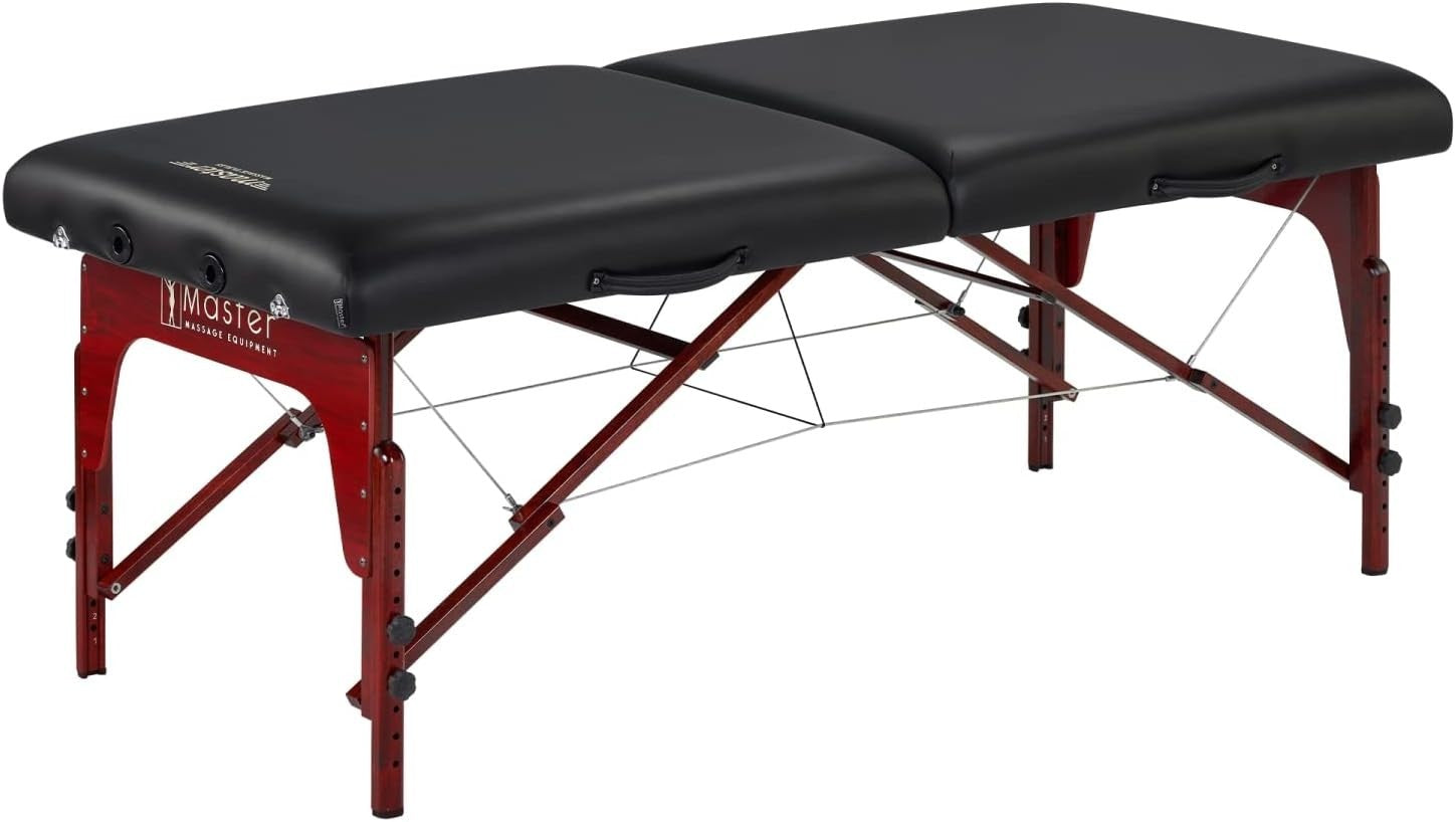 31" Extra-Wide Portable Massage Table Memory Foam | Pro Reiki Shiatsu Spa Bed