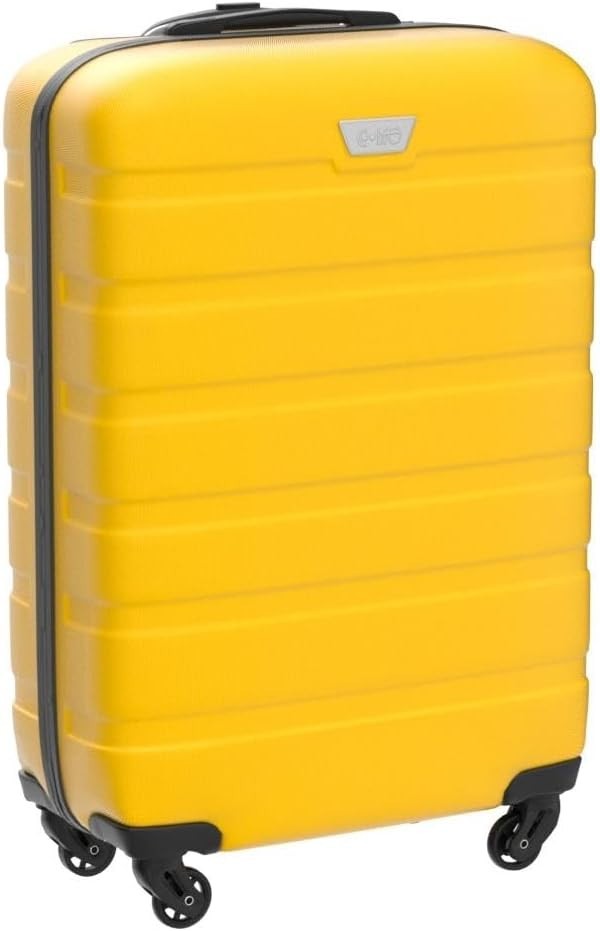 20in Cabin Suitcase EasyJet Carry On Hard Shell TSA Lock 360 Spinner