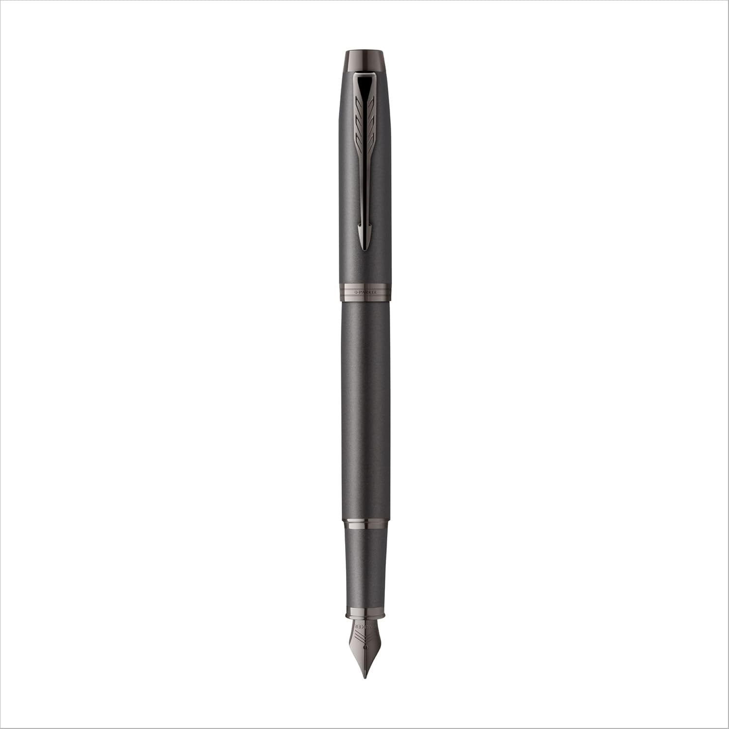 Luxury Gun Metal Fountain Pen Fine Nib Model 2172958 Gift Box