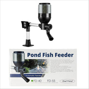 Automatic Pond Fish Feeder 4L LCD Timer Koi Goldfish Food Dispenser