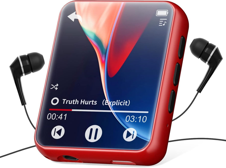32GB MP3 Player Bluetooth 5.0 Touchscreen FM Radio Speaker