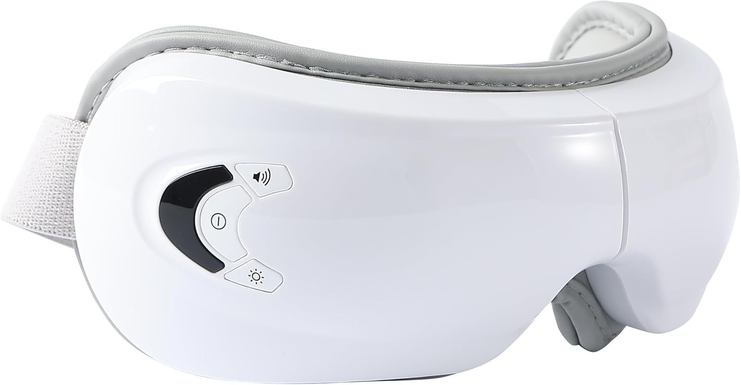 Heated Eye Massager Bluetooth Air Compression Vibration Migraine Relief