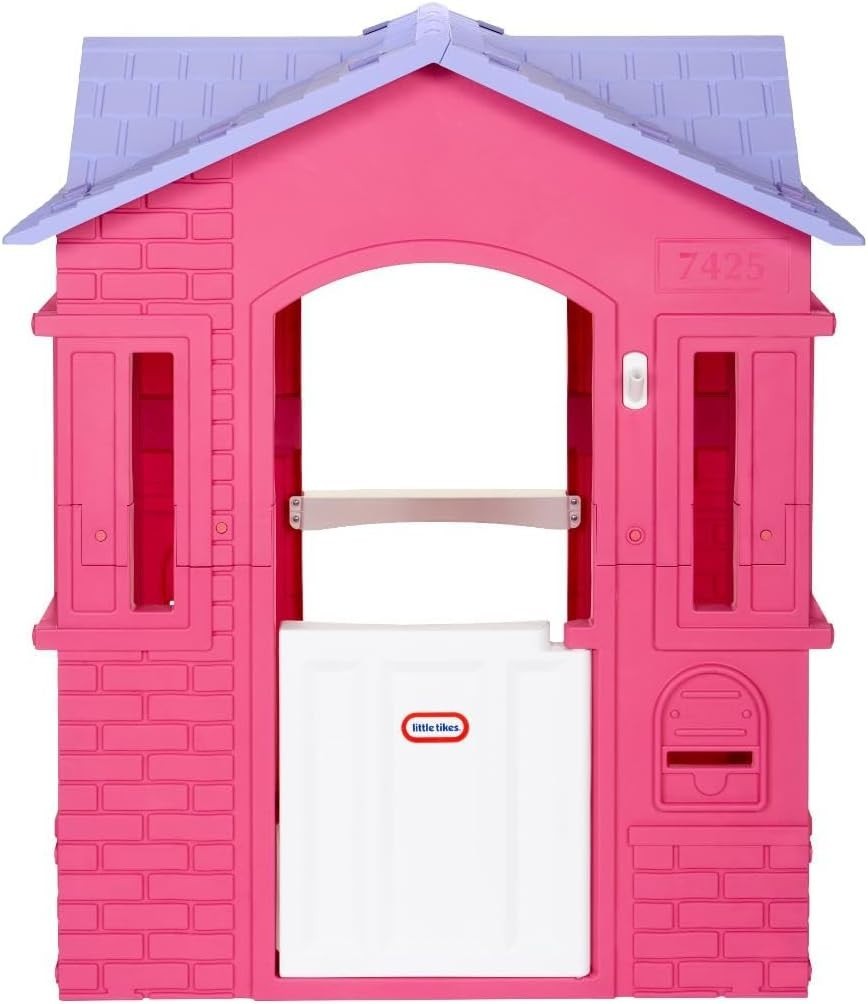 Kids Princess Cottage Playhouse Pink Indoor Outdoor House Age 2+