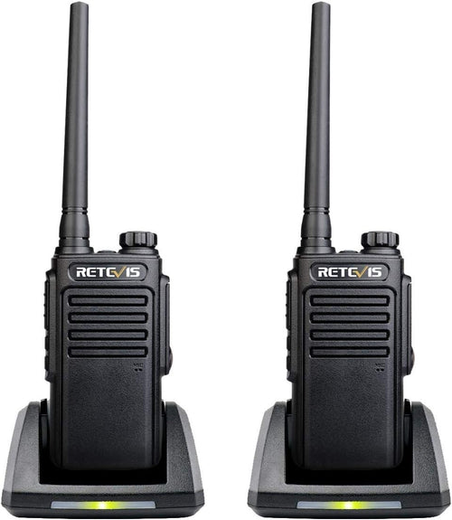 IP67 Waterproof Walkie Talkies 2 Pack Rechargeable VOX PMR446 Radio