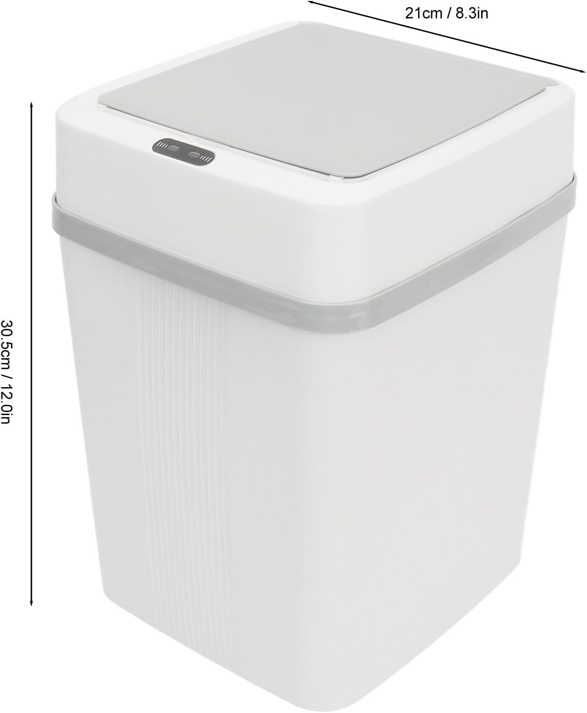 10L Automatic Touchless Bathroom Bin Infrared Sensor Waterproof