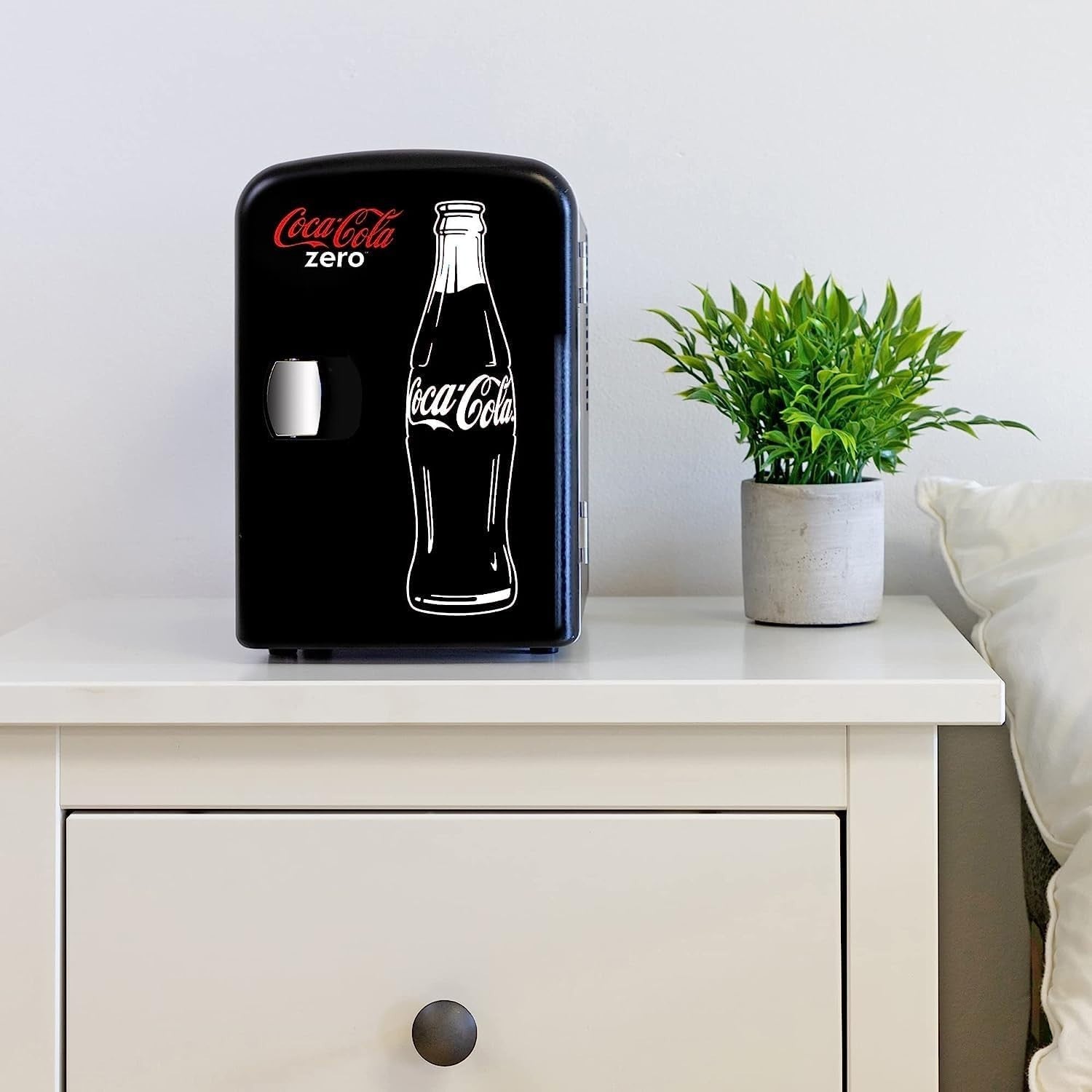 Portable Mini Fridge 4L AC/DC Cooler Warmer Bedroom Car Desk