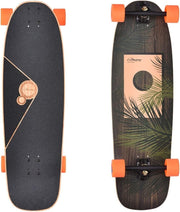 Bamboo Longboard 33.5" × 10" Fibreglass Deck 70mm Wheels