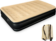 Queen Size Inflatable Air Mattress – Built-In Pump, 3 Min Quick Inflation