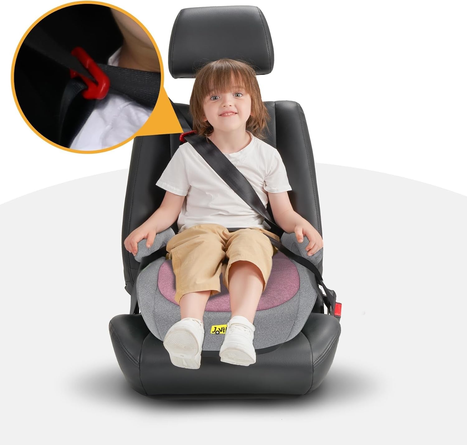 i-Size ISOFIX Booster Seat 125–150cm Group 2/3 Kids Travel Seat