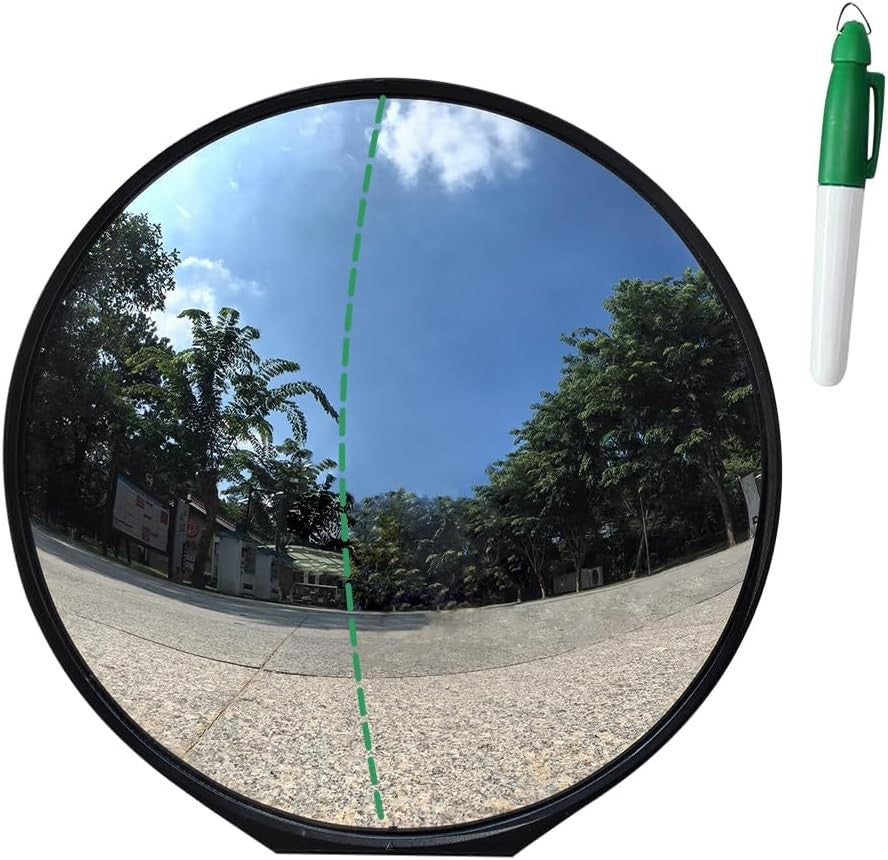 12" Golf Convex Swing Mirror Adjustable Training Aid