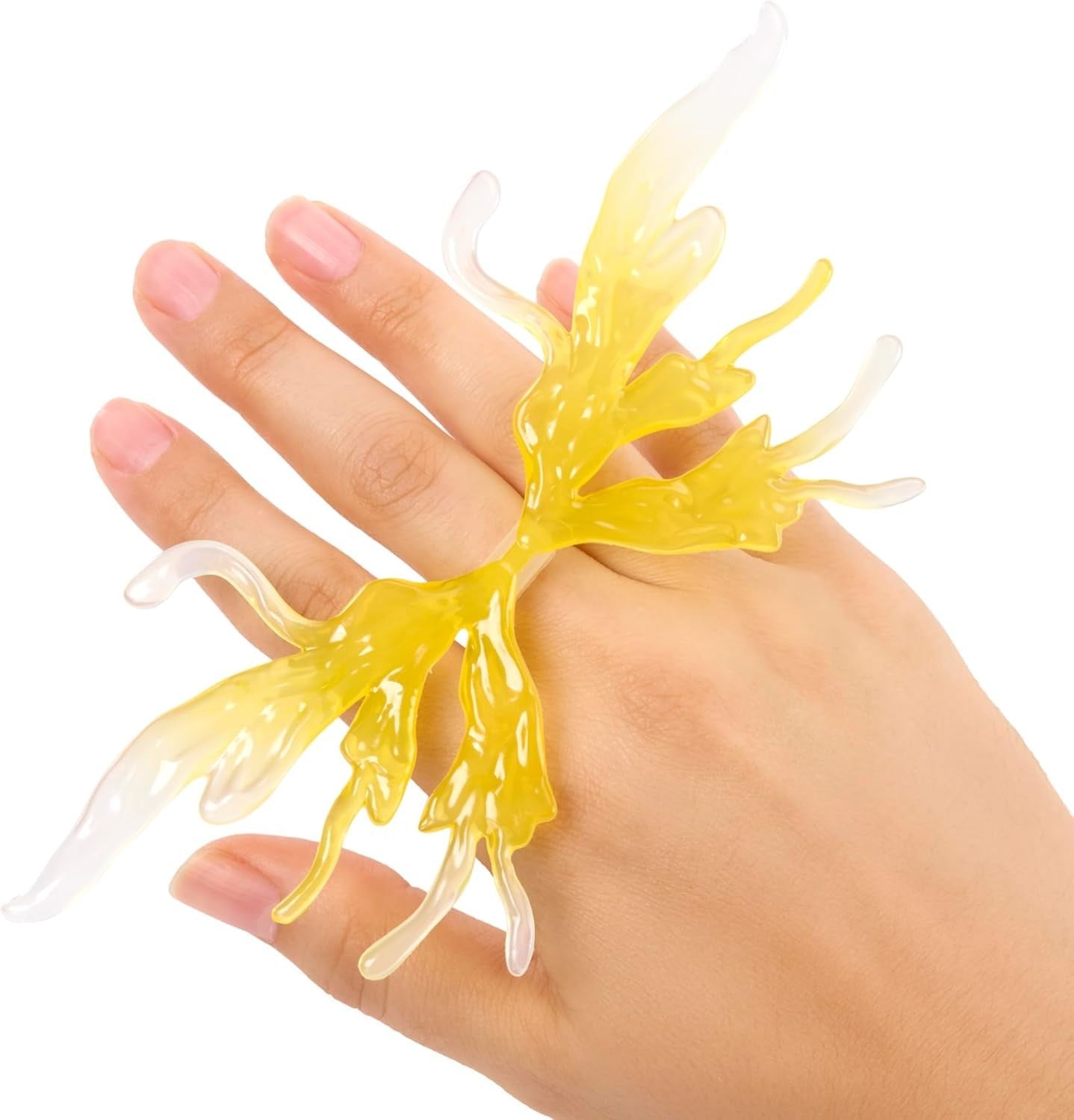 Fantasy Pixie Fashion Doll Wings Ring Denim Bell Bottom Outfit