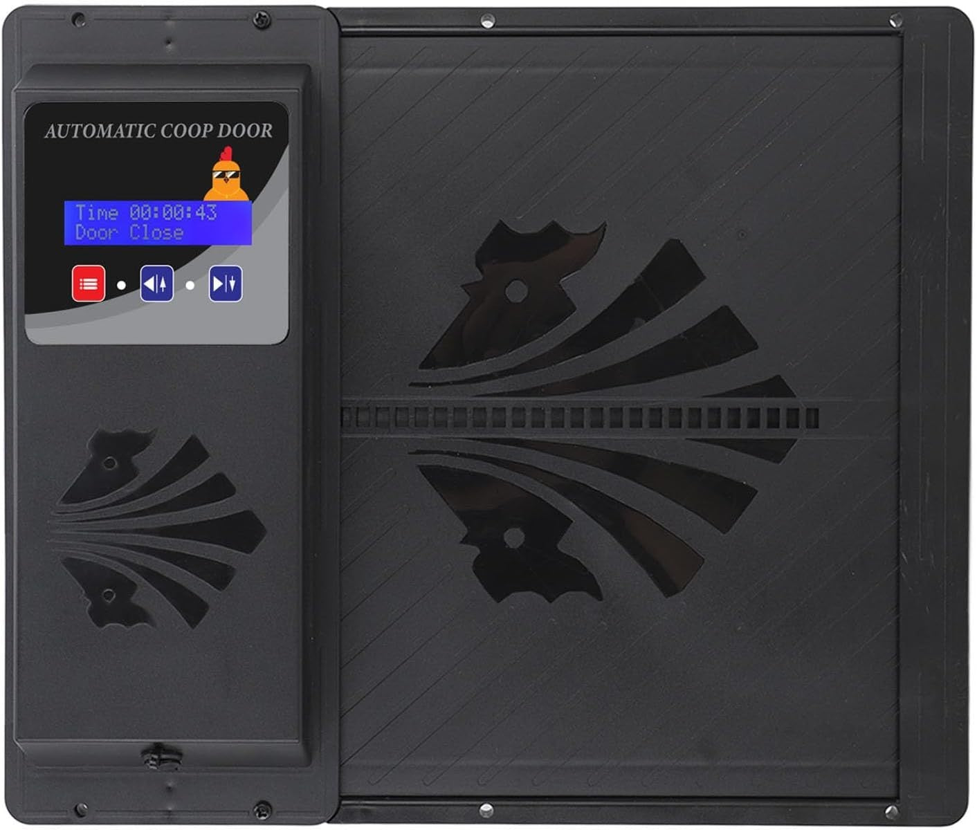 Automatic Chicken Coop Door USB Timer LCD Horizontal Opener